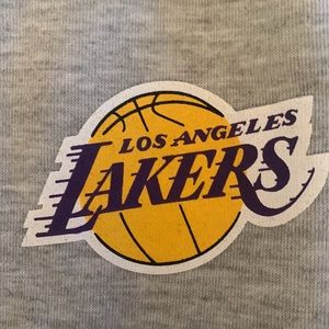NBA Los Angeles Lakers Gray Sweatpants